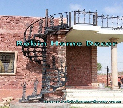 Handmade Home Decor Useful Item Stairs Cast Iron Stairs